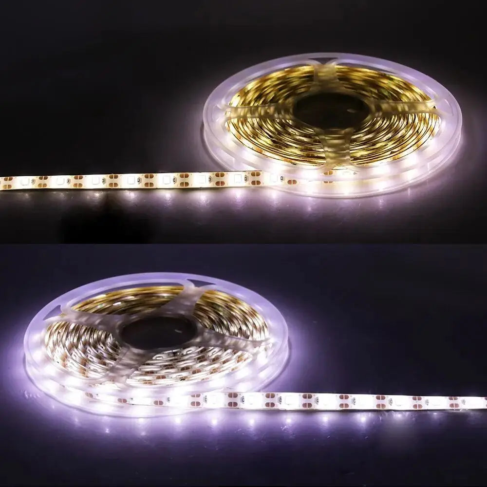DC 5V USB LED Strip Light Touch Switch Dimmer Flexible LED Tape Ribbon 2835 DIY TV Backlight Mirror For Wardrobe Cabinet Decor