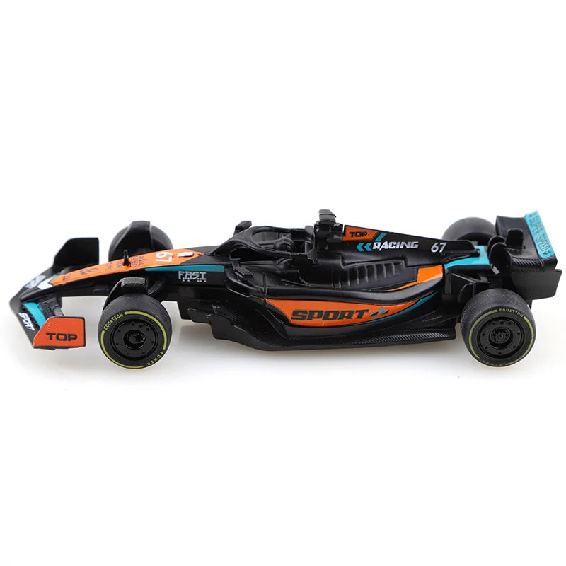 (bagged)1:43 Formula DIECAST Alloy Model Car, Simulated Metal vehicle, children's racing cars, boy's toy model, car ornaments