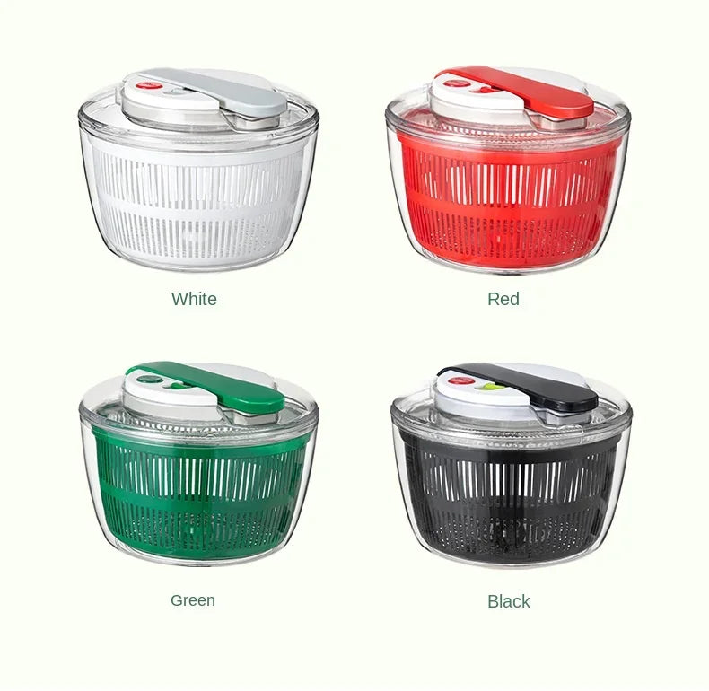 Vegetables Salad Spinner Lettuce Leaf Vegetable Dehydrator Multifunctional Vegetable Washer Salad Vegetable Dryer Mixer
