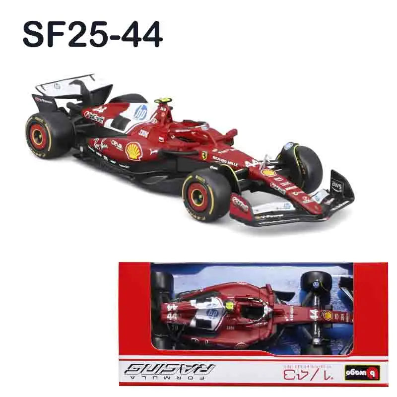 Bburago 1:43 McLaren F1 MCL38 2024 Miami GP Formula 1 Alloy Diecast Model Car #4 Lando Norris #81 Oscar Piastr Toy Gift