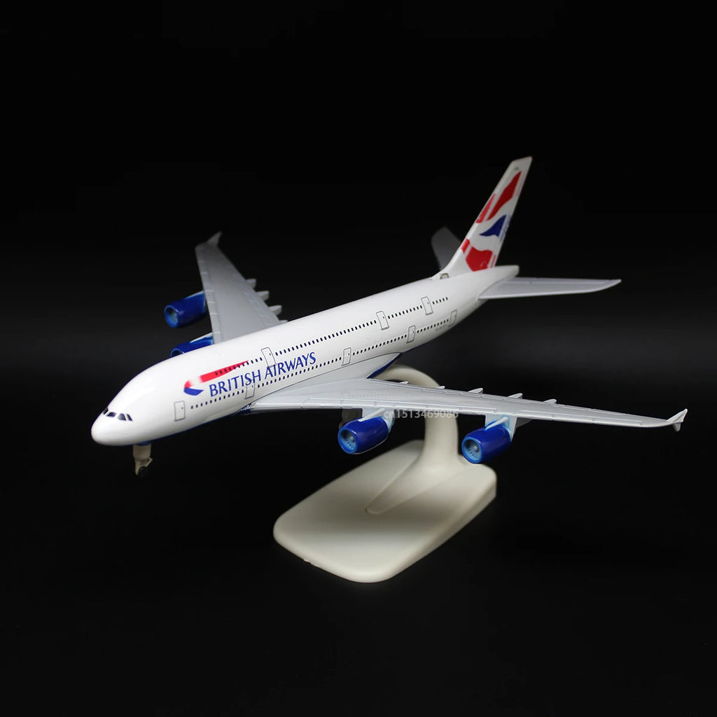 20CM 8inch Diecast Alloy Airlines A380 A350 A330 Beluga For Collection Friend Gift
