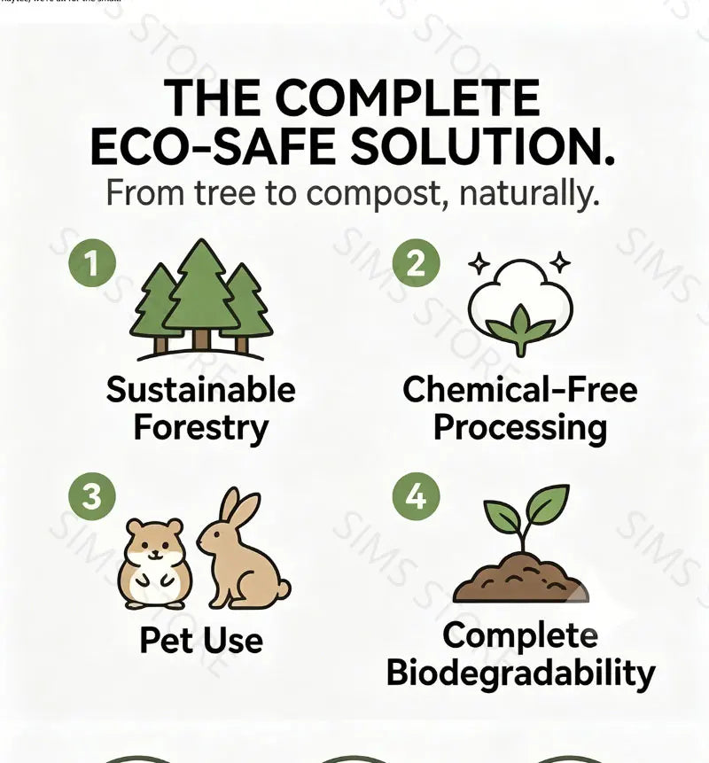 850g Paper Cotton Hamster Bedding Dust-Free Paper Fluff Large Pack Odor Control Super Absorbent Warm Pad for Syrian Hamster