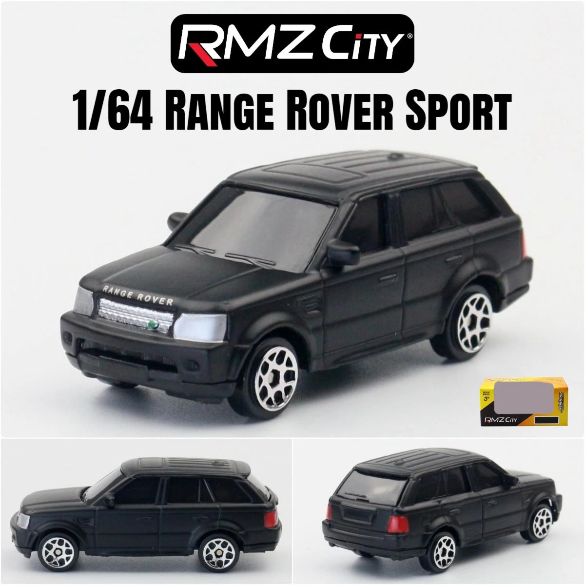 1/64 RMZ CiTY Diecast Toy Car Model Miniature 3-inch Free Wheels Collection Suitable for Hot Wheels Gift for Children Boys Kid