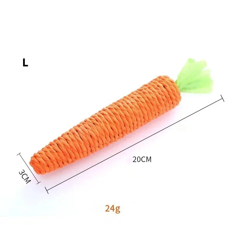 Pet Chew Toys For Ribbit Bunny Hamster Guinea Chinchillas Tooth Cleaning Molar Grinding Toys Pet Supplies