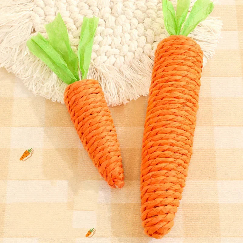 Pet Chew Toys For Ribbit Bunny Hamster Guinea Chinchillas Tooth Cleaning Molar Grinding Toys Pet Supplies