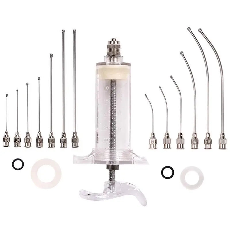 10/20/30/50Ml Baby Bird Feeder with Stainless Steel Birds Feeding Syringe Tube Parrot Feeding Syringe Adjustable Bird Supplies