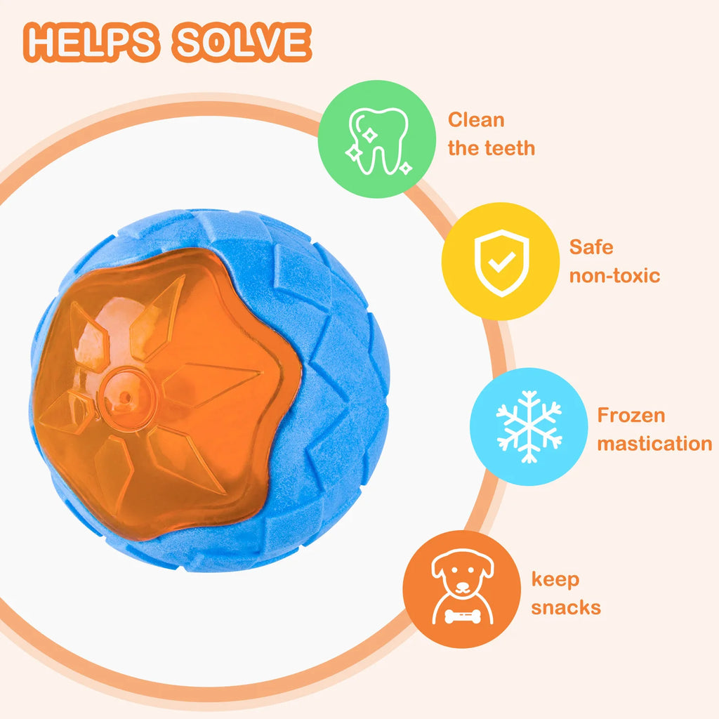 Floating Water Toy, Bite-Resistant Pet Ball for Dog Training, Dog Throwing Disc, Interactive Toy for Large