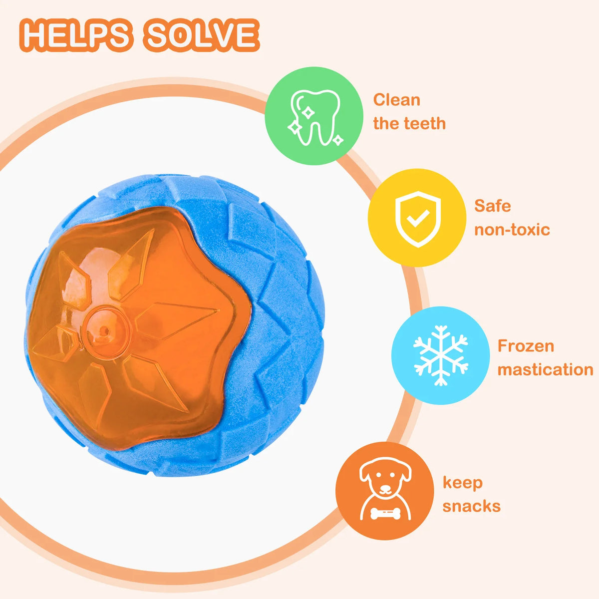 Floating Water Toy, Bite-Resistant Pet Ball for Dog Training, Dog Throwing Disc, Interactive Toy for Large