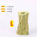 Natural Bunny Chew Toys,Organic Papaya Wood Chew Sticks Hamster Chew Toy for Teeth Hamster Guinea Pig Rat Gerbils