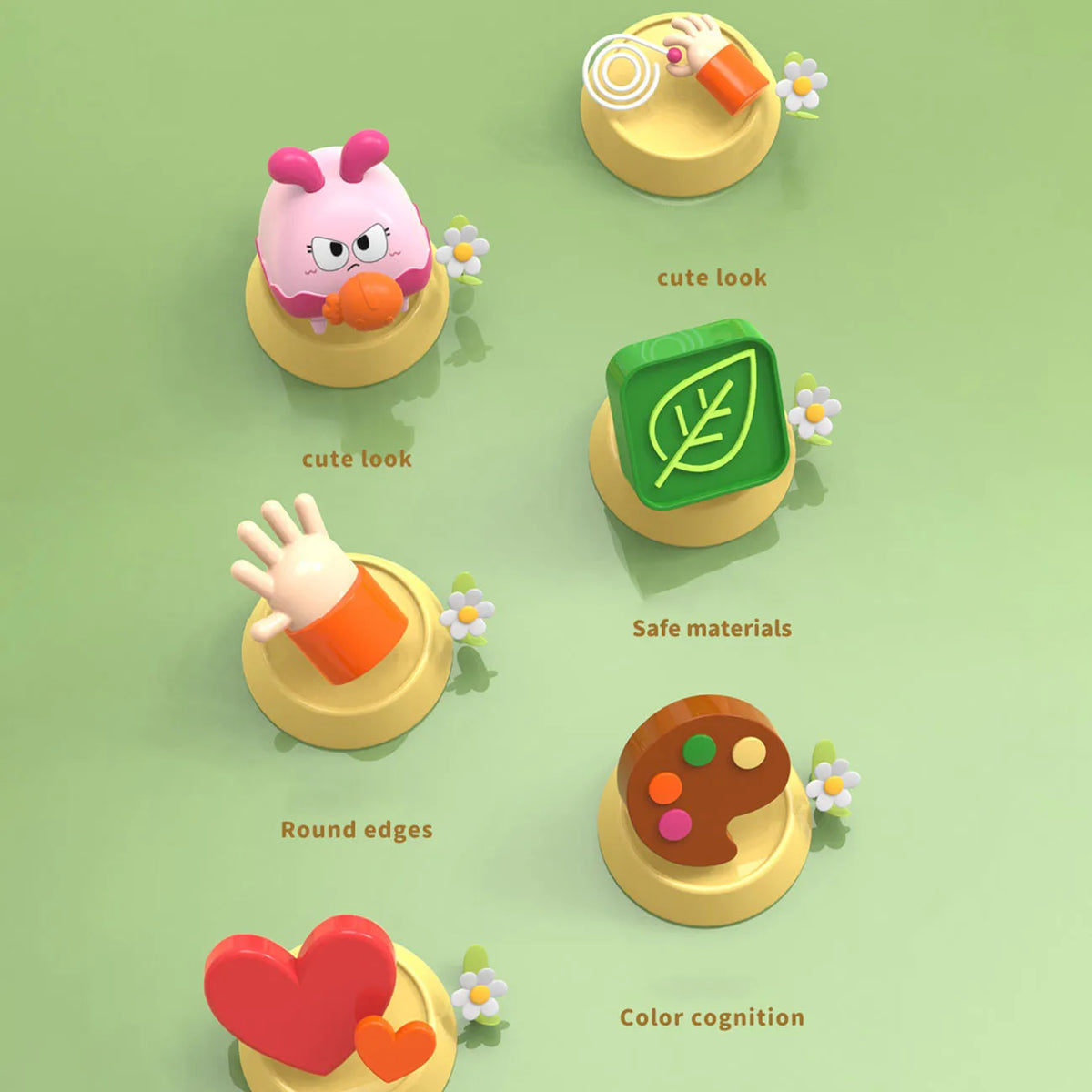 1pc Cartoon Car Toys Cute Cartoon Pull Back Toys Small Animal Cars Fine Motor Skills Learning Games Wind Up Cars Outdoor Travel