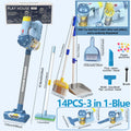 Kids Vacuum Cleaner Toy Electric Realistic Pretend Play Housekeeping Cleaning Set for Toddlers Educational Gift for Boys Girls