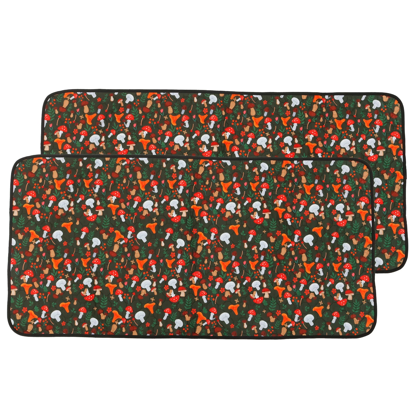 2Pcs Guinea Pig Cage Liner Reusable Washable Rabbit Absorbent Mat Waterproof Hamster Pee Pad for Guinea Pig Rabbit Hedgehog