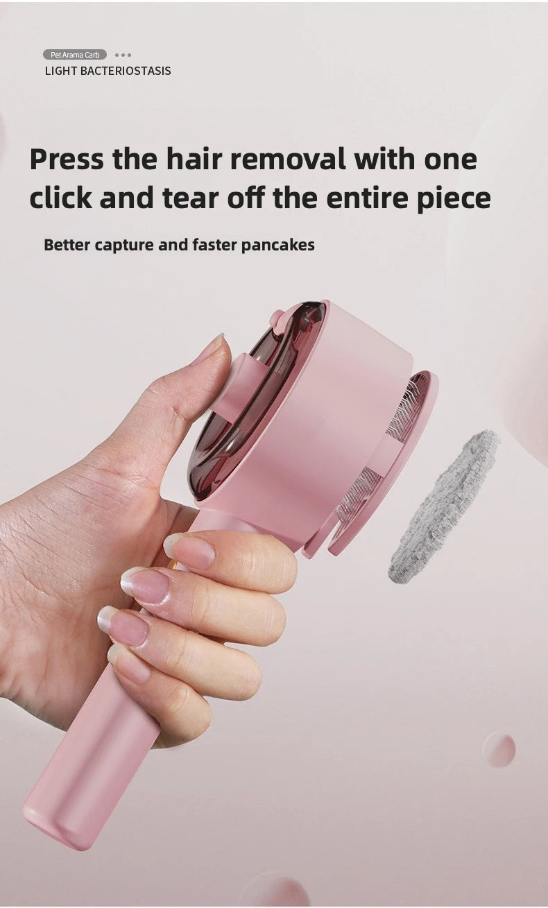 Pet Massage Comb, Cat and Dog Spray One-click Hair Removal Comb, Comb Ultraviolet Mite Removal Comb, Pet Supplies