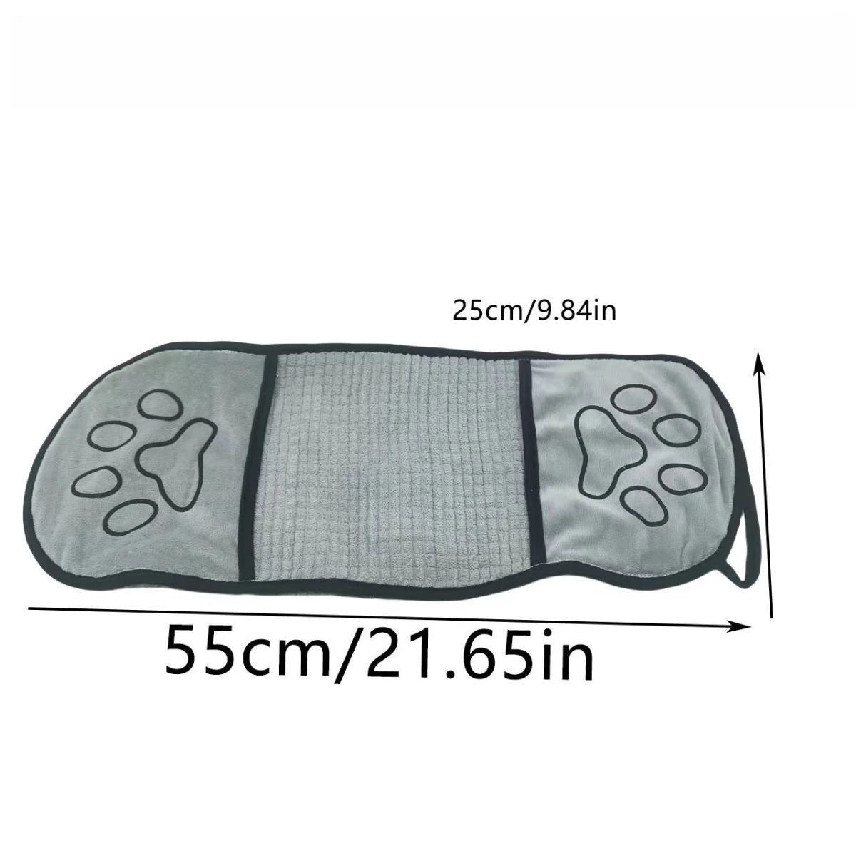 Quick Dry Pet Towel Soft Dog Bath Robe Towel Super Absorbent Cat Bath Towel Convenient Pet Cleaning Washcloth Dog Accessories