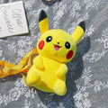 30cm Pokemon Fashion Japanese Anime Fun Cartoon Small Bag Pikachu Plush Doll Backpack Girl Cute Pikachu Plush Backpack
