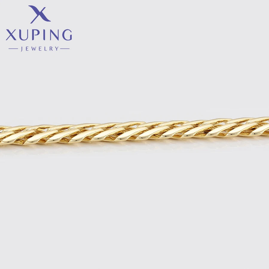 Xuping Jewelry Charm Fashion 50cm 60cm Romantic Pendant Necklace of Gold Color Women Exquisite Love Birthday Gift X001103702