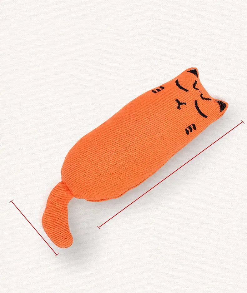 Pet newest plush toy cat toy rustling sound cat toy cat products toy kitten teeth grinding toys resistant to bite