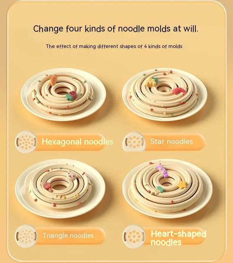 3D Plasticine Mold Modeling Clay Noodle Maker Diy Plastic Play Dough Tools Sets Toys Ice Cream Color Clay for Kids Birthday Gift