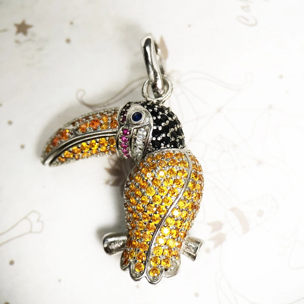 Pendant Pomegranate Tree Flower Bird Butterfly Dragonfly Cat Koala Brand New Jewelry Europe 925 Sterling Silver Gift For Woman