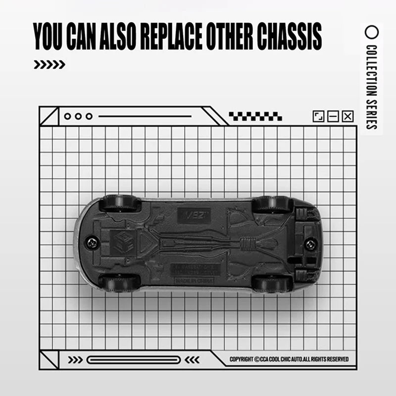 CCA 1:64 BMW M4 Z4 M850I M4 GT3 Exquisite Hanging Model Classic Car Static Car Model Alloy Die-Casting Car Model Collection Gift