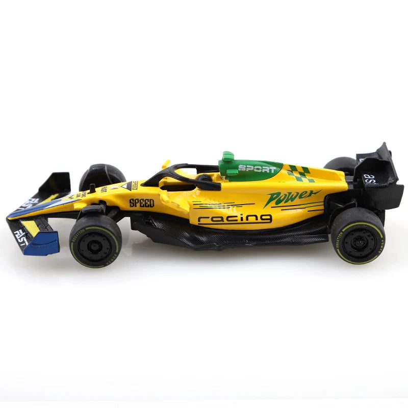 (bagged)1:43 Formula DIECAST Alloy Model Car, Simulated Metal vehicle, children's racing cars, boy's toy model, car ornaments