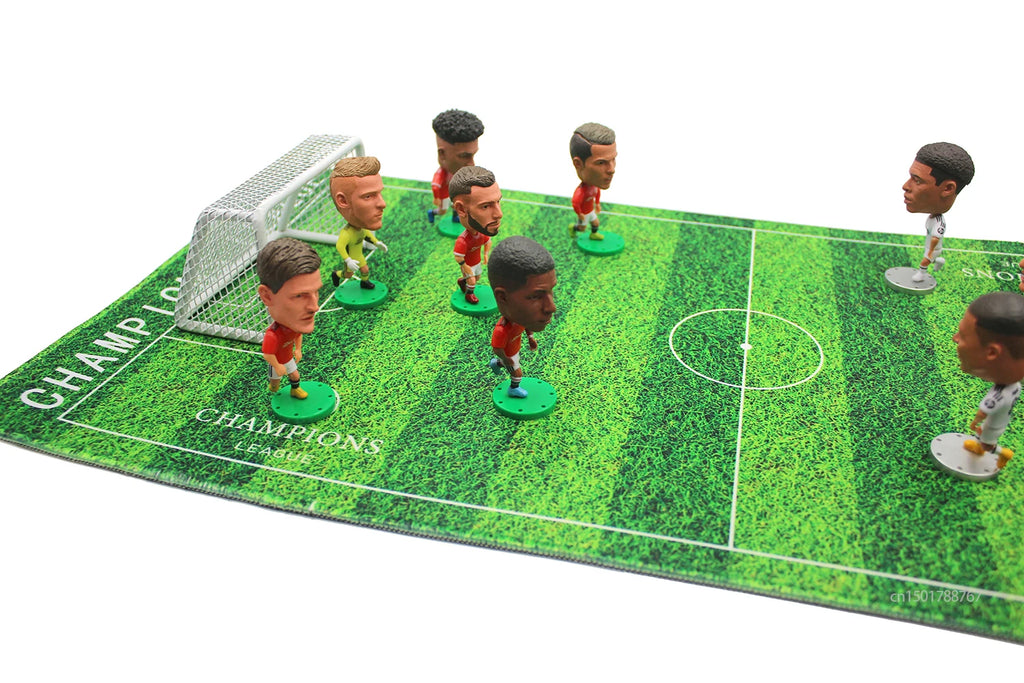 1:64 Scale Parking Road Garage Football Field Toy Mat Mouse Pad For Diecast Car Model Dolls Scene Display