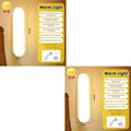 Night Lights Wireless LED Motion Sensor Lamp USB Rechargeable Magnetic For Wardrobe Room Closet Kitchen Aisle Tube Detector Bulb