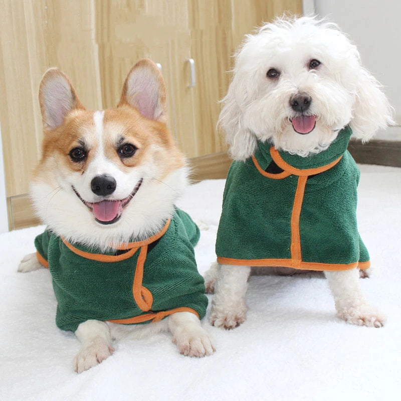 Pet Towels Dog Absorbent Quick Drying Bath Towels Nail Clippers Set Soft Coral Fleece Pet Cat Dog Bath Towel Cleaning Products