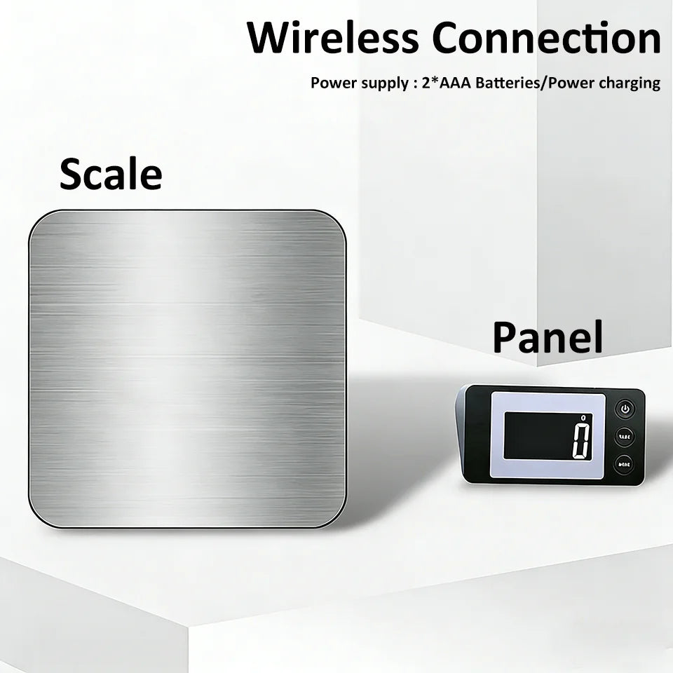 Electronic Platform Scale 50kg/2g High-precision Digital Scale Wired/Wireless Parcel Pet Express Zero/Tare Kitchen Weighing Tool
