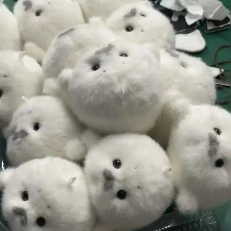 1pc Cute Baby Seal Doll Plush Toy Pendant Simulation Ocean Toy Souvenir Seal Pendant Gifts Doll Bag Pendant for Kids or Adults