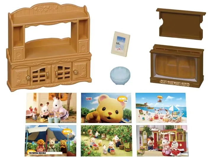 The new Japanese Sylvanian Families play house toy doll animal mini Kawaii Cute Doll Model Kids Toys Birthday Gifts For Girl