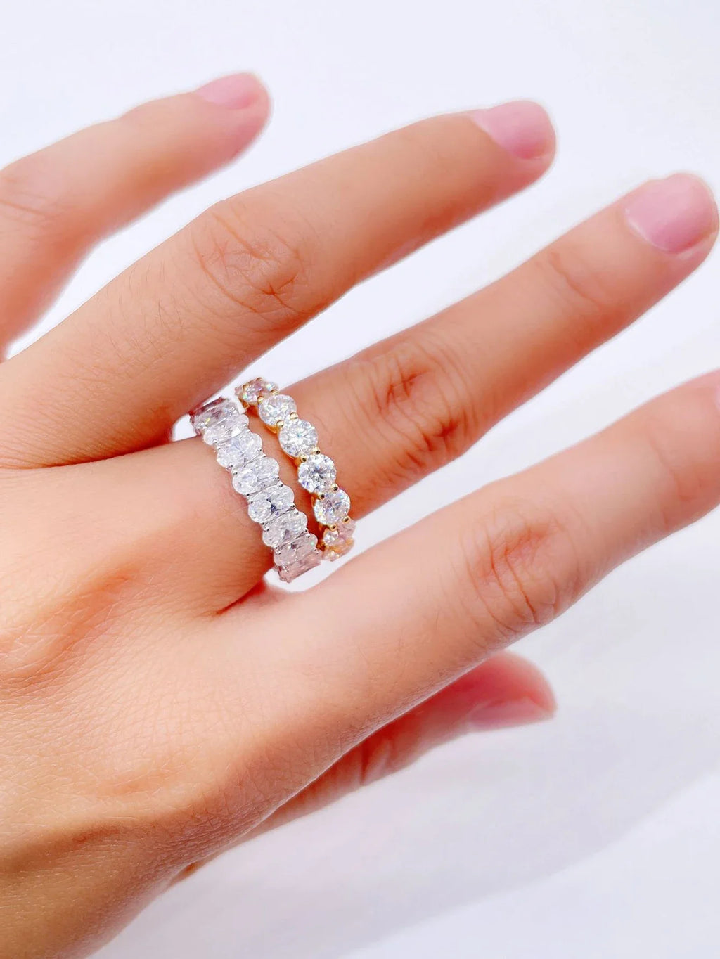 925 Sterling Silver Fashion Original Zircon Oval Ring for Women Gift Engagement Wedding Luxury High Quality Fine Jewelry