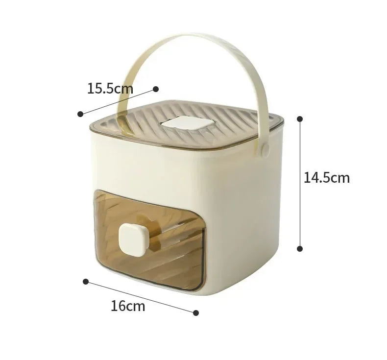 48 Grid Reusable Ice Cube Mold One-touch Easy Release Ice Maker Tray Refrigerator Homemade Ice Making Tool for Kitchen Use