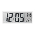 New Wall-mounted Electronic Wall Clock Multi-functional Temperature Digital LED Clocks 12/24H Voice Control Display Table Clock