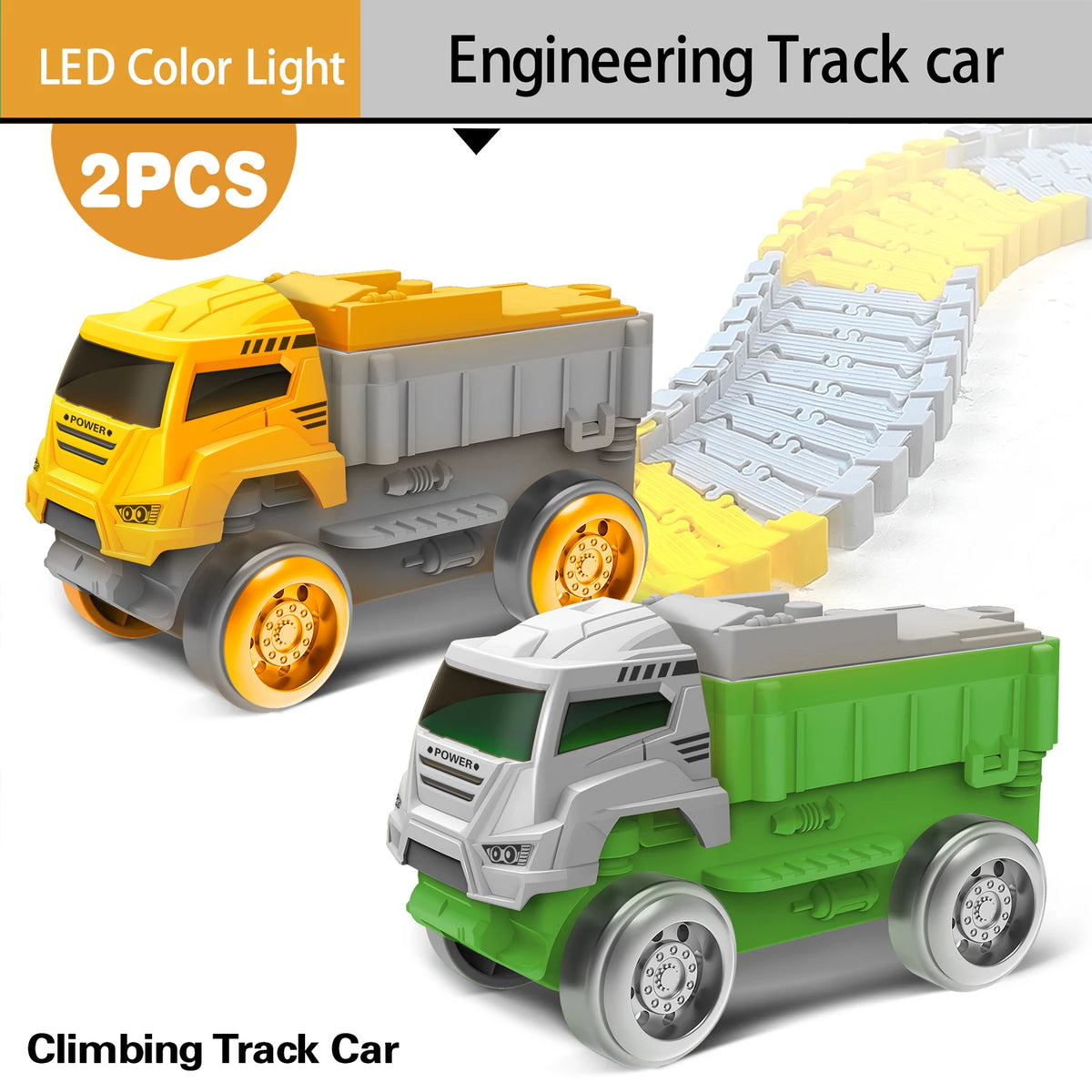 Magical Flexible Track Car Toys for Glow Race Track Electronic Car Toy Kid Railway Machine Track Car for Children Boys Gift