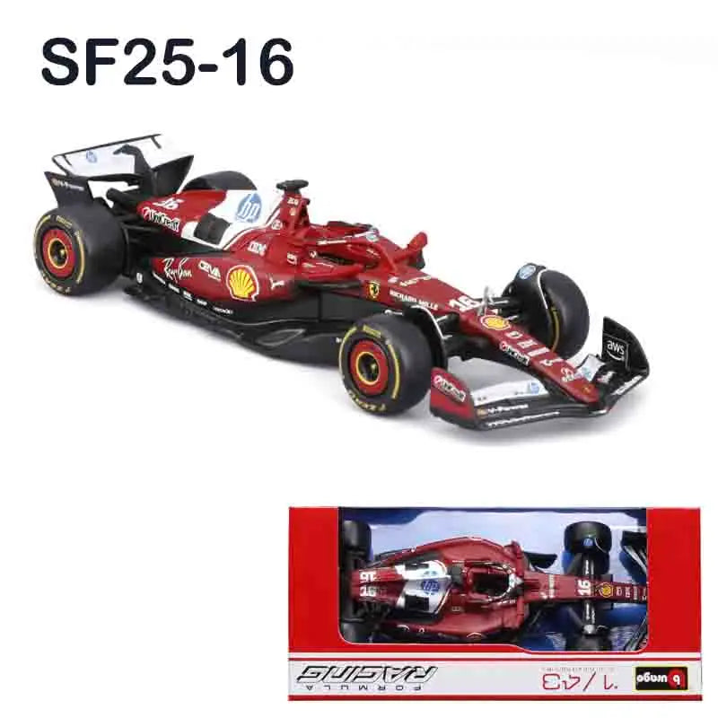 Bburago 1:43 McLaren F1 MCL38 2024 Miami GP Formula 1 Alloy Diecast Model Car #4 Lando Norris #81 Oscar Piastr Toy Gift