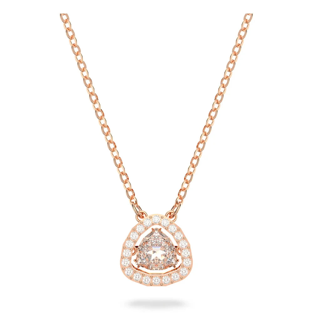 2026 New High-Quality Colorful Candy Butterfly Crystal Star Dancing Heart Double-Layer Simple Necklace - Valentine's Day Gift
