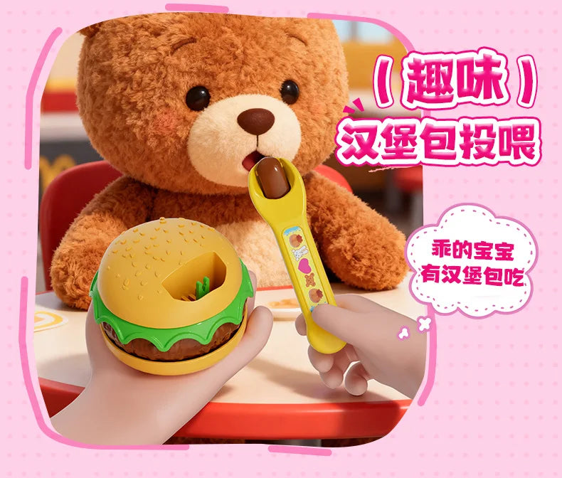 NEW Food Feeding Pudding Feeding Toy, Role Play Early Education Children's Play Kitchen Toys, Fun and Stress Relieving,Girl Gift