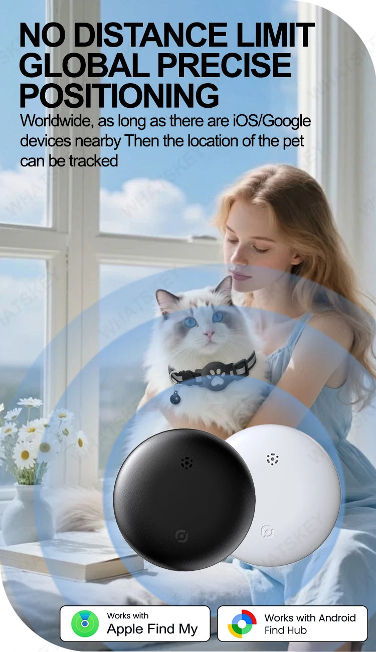 Adjustable Pet Collar Gps Tracker Google Find My Android Finder Location Tracker Kits Pet Supplies Cat Pet Electronic Devices