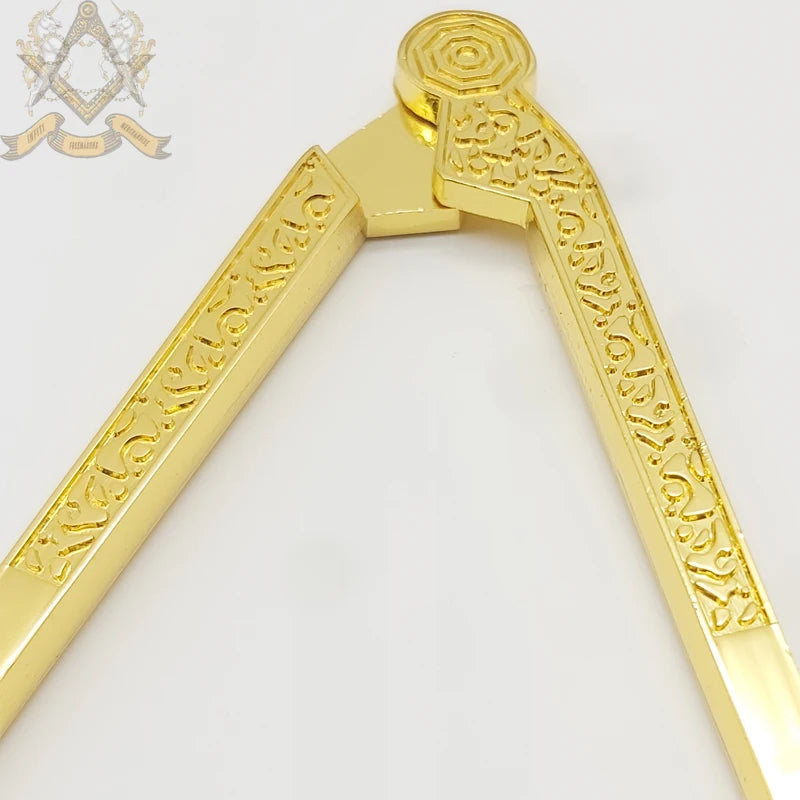Premium Metal 6-Inch Masonic Plaza And Compass Bible Lodge Design Craft Gift for Masonic Brotherhood