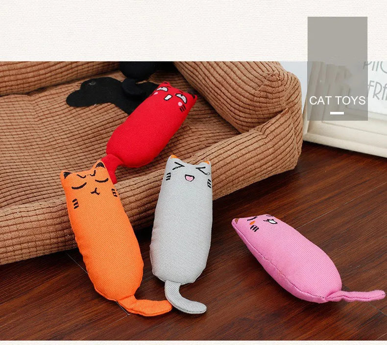 Pet newest plush toy cat toy rustling sound cat toy cat products toy kitten teeth grinding toys resistant to bite
