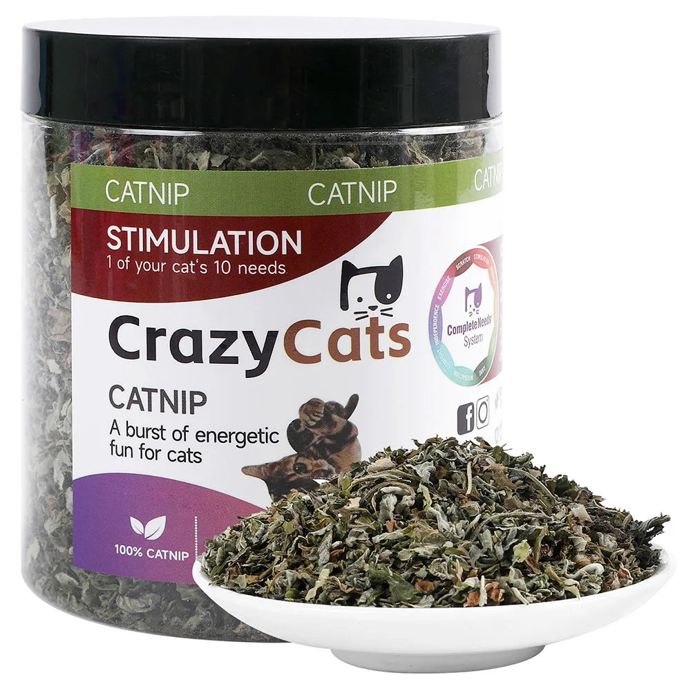 Pet's Cat Premium Catnip-56g Jar of High Potency Catnip,100% Natural & Chemical-Free,Safe for All Cat Ages