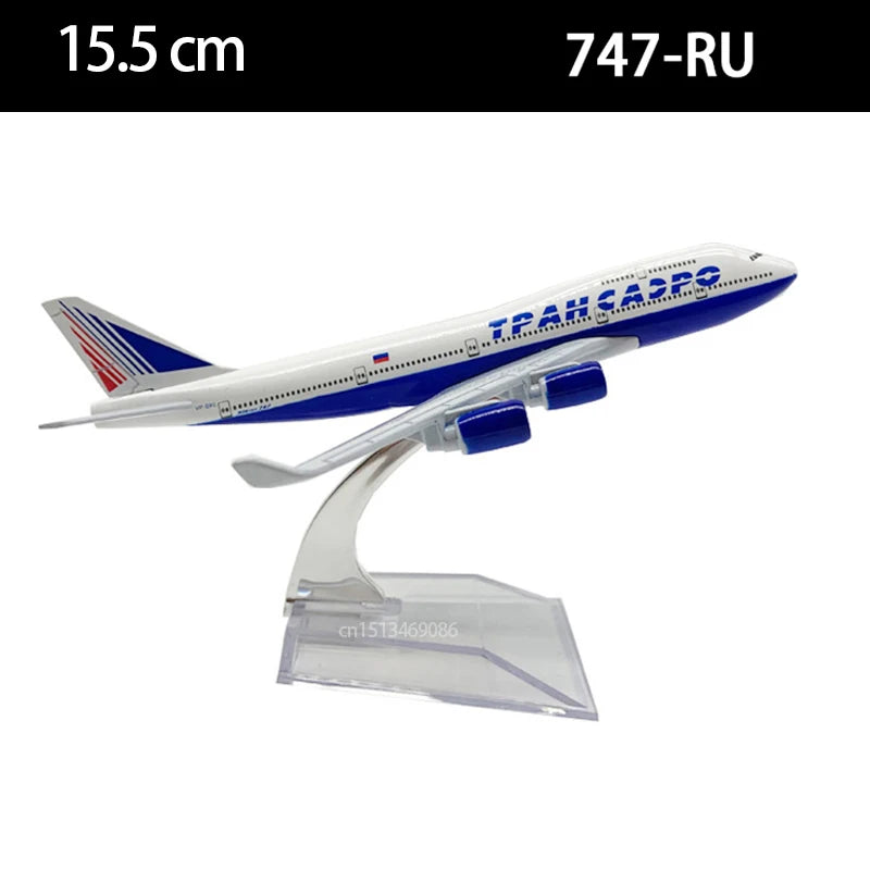 15CM 6inch Diecast Alloy 747 British Malaysia Airways B747 Airlines For Collection Friend Gift
