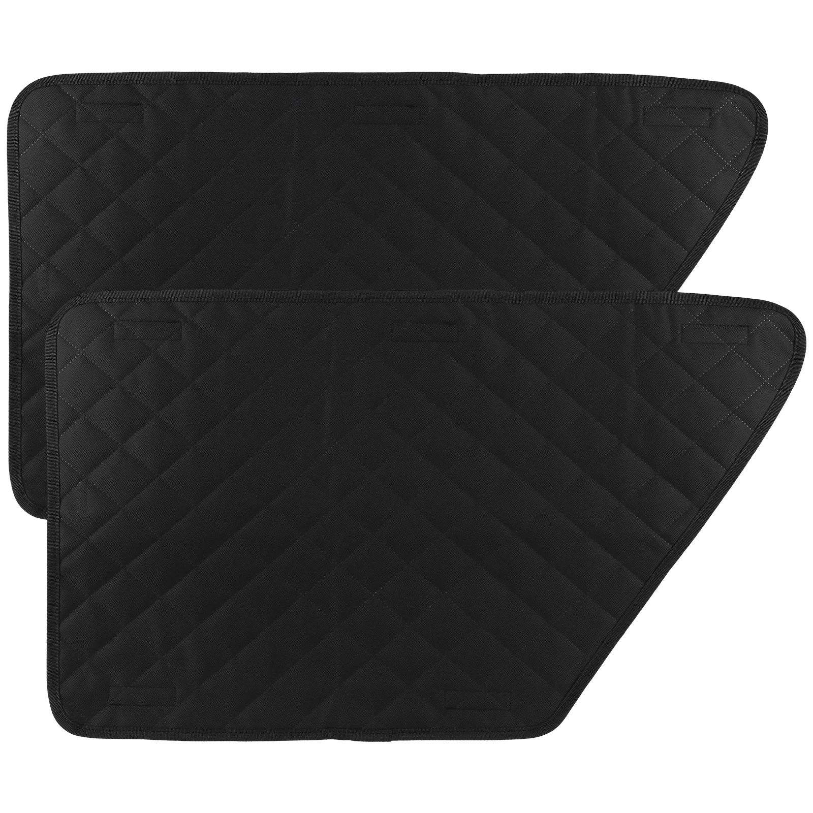 2Pcs Oxford Waterproof Car Door Protector Dog Vehicle Door Protector Washable Car Door Protect Mats for Car SUV Truck Dog Travel