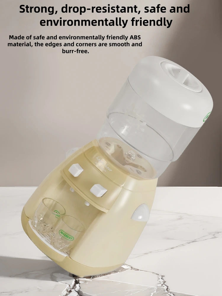 Children's simulated small household appliances, such as washing machines, vacuum cleaners, irons, juicers, and toys