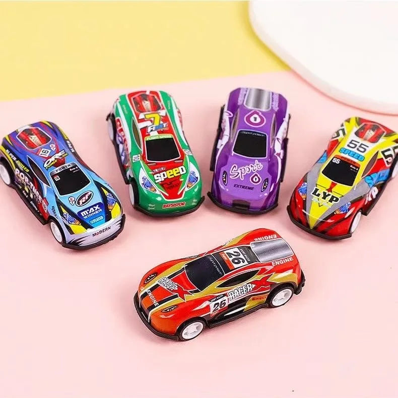 15pcs Children's car sets, alloy car toys, Christmas gift toys, car models, shock-resistant toys
