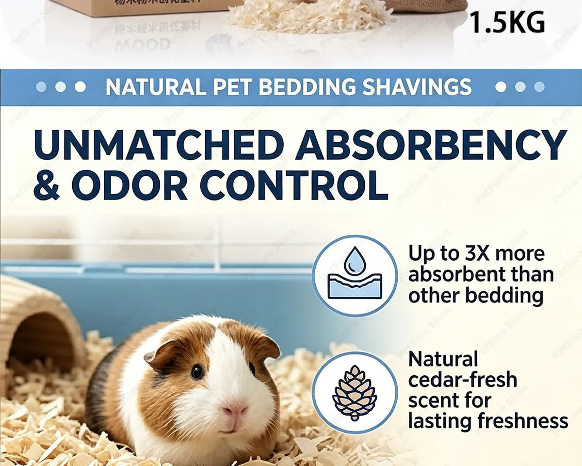 New Hamster Rat Mouse Wood Chips Beddingfor Guinea Pigs Rabbits Chinchillas  Natural Poplar Bedding Low Dust Cage House Filler