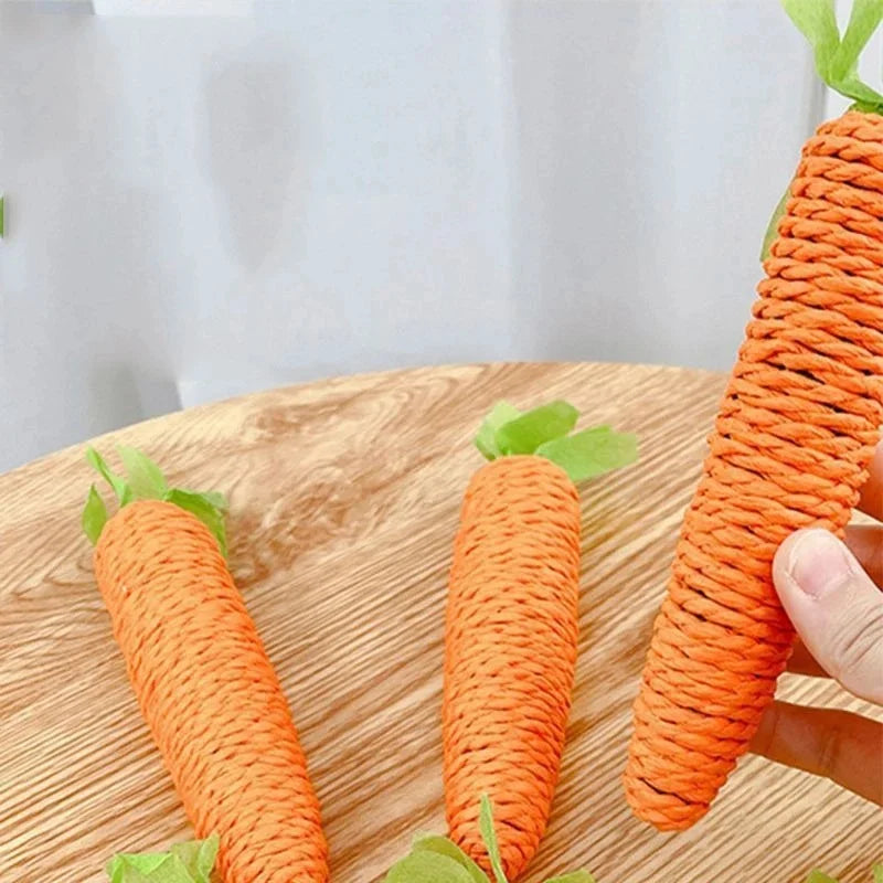 Pet Chew Toys For Ribbit Bunny Hamster Guinea Chinchillas Tooth Cleaning Molar Grinding Toys Pet Supplies
