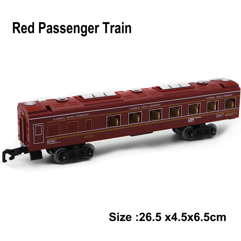 3cm Width wheel Train Track Cargo Car Carriage Wagon Model Guage Accessories DIY Toy Classic Electric Trains Rail King Trian Set