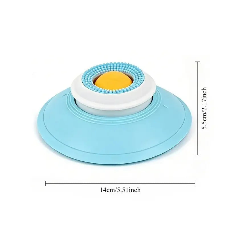 1pcs Dog Lick Bowl with Ball, Anti-Slip Licking Mat for Anxiety Relief, Slow Feeder for Liquid & Soft Food, Cat Dog Toy